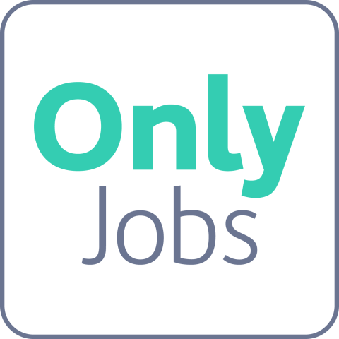 OnlyJobs Logo White